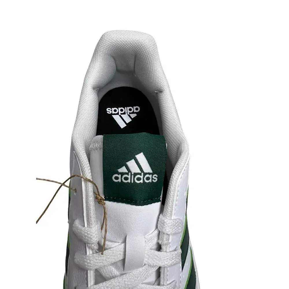 adidas Breaknet 2.0 Cloud White Collegiate Green - Picture 6 of 9